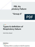 PBL #4 Respiratory Failure "Group A"