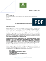 Carta Solicitud Documentacion Registro de Producto - Eco Produto Agropecuarios Ltda. - YPFB