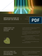 Methodo Rapport de Stage PDF