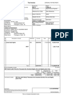 Tax invoice details