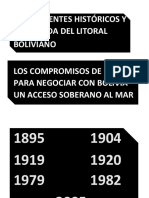 Antecedentes Históricos y La Pérdida Del Litoral