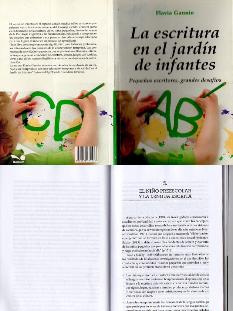 Cap 5 de La Escritura en El Jardín de Infantes | PDF