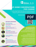 Shine Conference Flyer - PDF