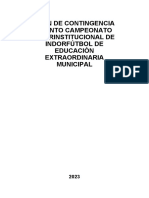 Plan de Contingencia Evento Juega y Aprende