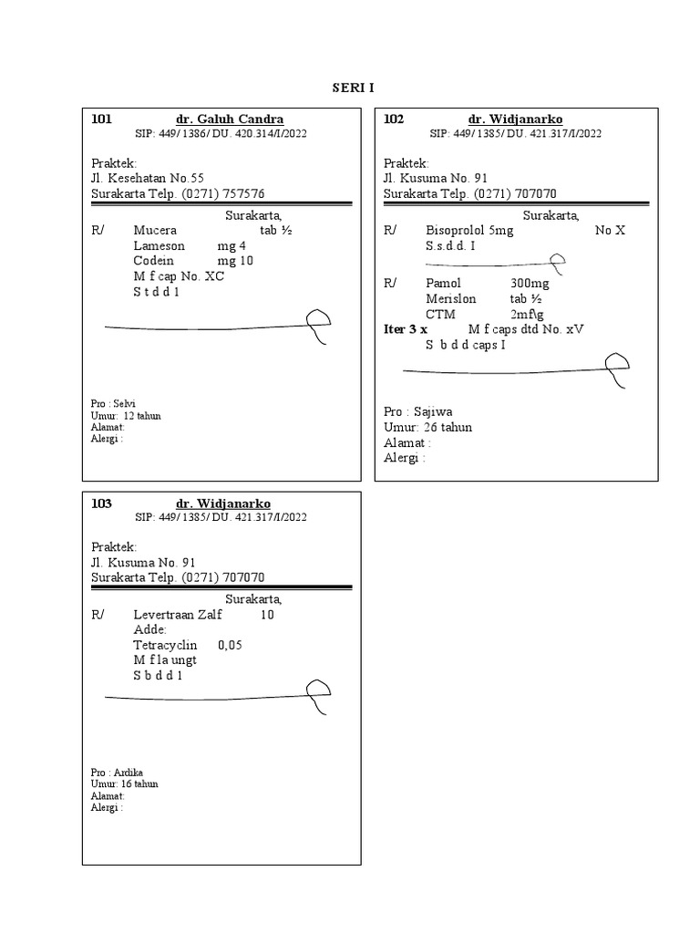 Prescription Records Overview | PDF