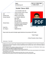 Kartu Peserta KIP Kuliah 2023 PDF