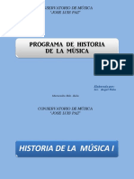 000 Programa de Historia Conservatorio PDF