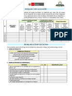 Ficha de Coevaluación y Autoevaluación