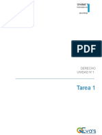 Tarea Virtual 1 Derecho PDF