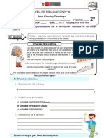 FICHA DE INDAGACIÓN #01 - Prof. Iliana