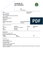 Certificado MEI comercio alimentícios