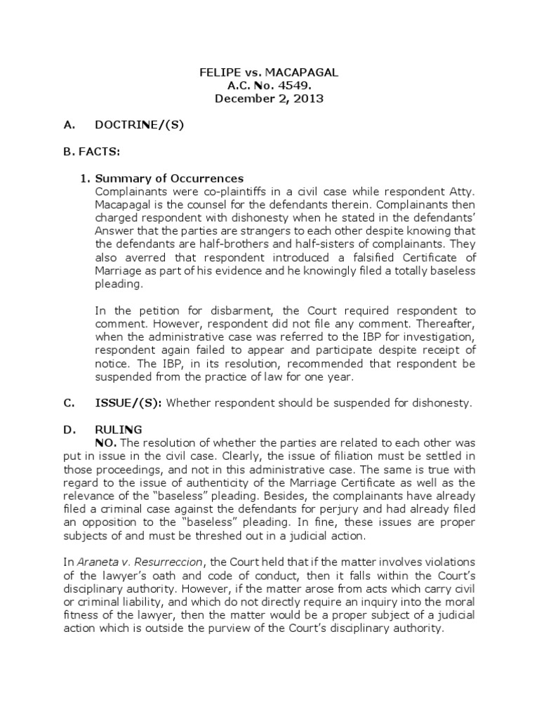 Felipe vs macapagal pdf