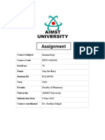 Immunology Asg PDF