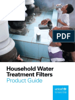 Household Water Treatment Filters Product Guide PDF