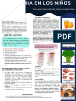 Póster Científico La Anemia