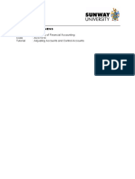 Tutorial 6 Additional Adjustments & Control Accounts Questions PDF