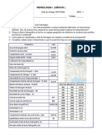 Ciclo hidrológico, bacia hidrográfica e parâmetros hidrológicos