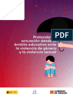 Protocolo educativo para prevenir la violencia de género y sexual