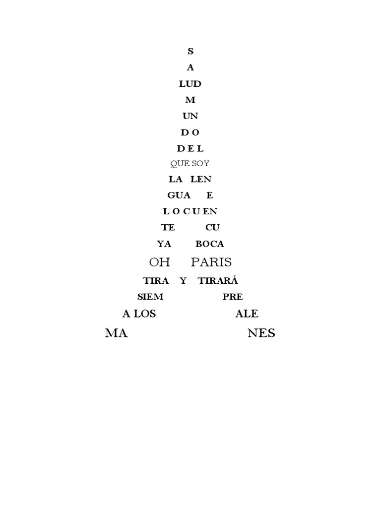 Apollinaire Caligrama La Torre Eiffel PDF PDF