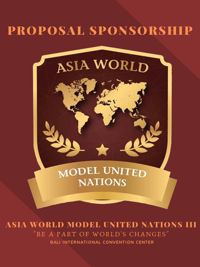 Proposal Sponsorship AWMUN (Zul Padli - Lusiana Kaisha) PDF | PDF
