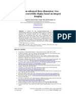 Resolution-Enhanced Three-Dimension Two-Dimension Convertible Display Based On Integral Imaging PLS PDF