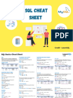 SQL Statements Sheet PDF