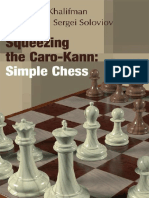 Squeezing The Caro-Kann - Simple Chess - Alexander Khalifman, Sergei Soloviov - 2022 PDF