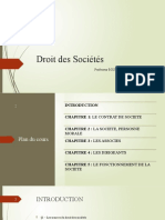 Droit Des Sociétés I
