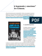 70 Anos de Hegemonia y Emociones - 1 PDF