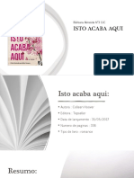 Resumo do romance Isto Acaba Aqui de Colleen Hoover