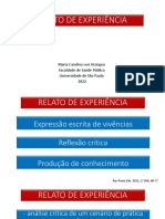 Aula Relato de Experiência PDF