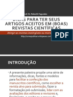 Dicas para Ter Seus Artigos Aceitos em PDF