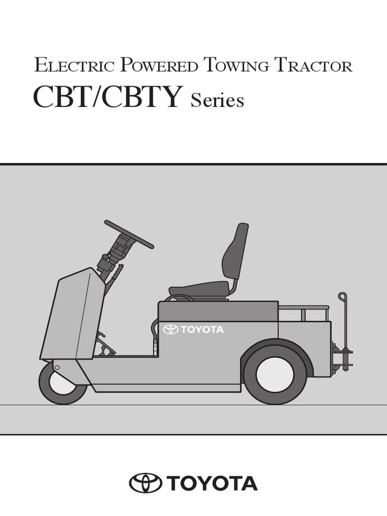 Electric Powered Towing Tractor CBT/CBTY Series: Specifications for the ...