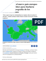 Listenbourg, El Nuevo País Europeo Nacido en Twitter para Burlarse Del Nivel de Geografía de Los Estadounidenses PDF