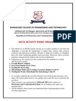 ECE AICTE Activity Point Report 2022 PDF