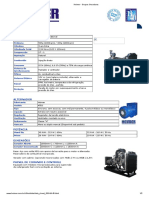 Gerador a diesel GEHM-40 de 40 kVA