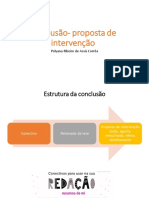 Conclusão - Proposta de Intervenção - Estrutura e Dicas PDF