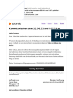 Dein Paket Wird Zwischen Dem 29.06. Und 1.07. Geliefert PDF