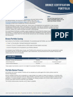 Lean Bronze Certification Portfolio PDF