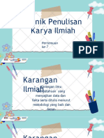 Materi 7. Penulisan Karya Ilmiah