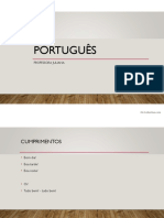 Aprendendo Português com Professora Juliana