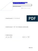 Tema 4 - Ecuaciones e Inecuaciones PDF