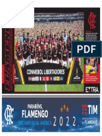 Flamengo campeão da Libertadores 2022: time e técnico