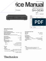 Technics SH-GE90 PDF