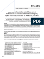 Guía de Práctica Clínica Colombiana para El Tto de Infecciones Bacterianas de Piel y Tejidos Blandos