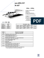 Especificacion Tecnica Celda de Carga Gpa-Nt PDF
