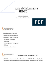 Assessoria de Informática - Apresentação 2019