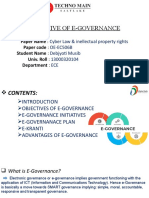 Objective of E-Governance