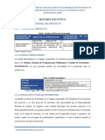Pip Maquinaria Llaylla-Resumen Ejecutivo