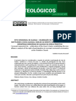 Rito Cerimonial de Aliança PDF